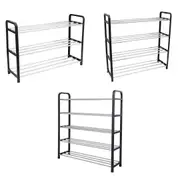 Shoe Rack Storage Organizer Shelf Stand Shelves Shoe Storage 3/4/5 Layers