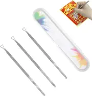3PCS Lottery Ticket Scratcher Tool, Scratch off Aid, Silver