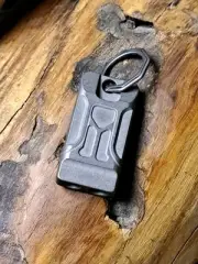 Pro Series Stonewashed Titanium Emergency Survival Whistle.