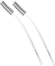 Amosfun 2pcs Washing Machine Cleaning Brushes Long Handle Gap Cleaner for Washer Dryer Vents Portable Design for Effortless Cleaning Compact for
