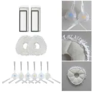 Easy to Install 10PCS Side Brush and Filter Set for Narwal Robot Vacuum