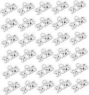 KONTONTY Pendant Charm Set Pcs Number Charms in Zinc Alloy for DIY Jewelry Necklaces Keychains