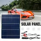 Portable Solar Panel 10W 20V Waterproof Solar Trickle Charger Battery toZFi