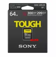Sony 64GB SDXC Memory Card Tough Series UHS-II SF-G64T/T1 V90 8K 300MB