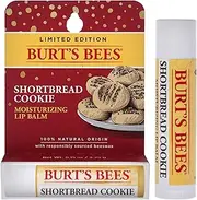 Burts Bees Lip Balm Blister - Shortbread Cookie For Unisex 0.15 oz Lip Balm (Limited Edition)