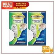 Ezi-Lockodour Absorbent Cat Litter 10 Pads Packet 2 Pack Absorbs & Control smell