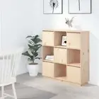 Highboard 110.5x35x117 cm Solid Wood Pine vidaXL