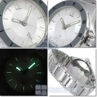 CK 凱文克萊 Calvin Klein K2W21Y46手錶 大錶徑 銀白面 灰框 鋼帶 大日期 男錶【澄緻精品】