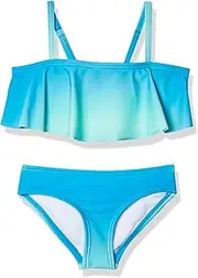 [Kanu Surf] Girls' Karlie Flounce Bikini Beach Sport 2-Piece Swimsuit