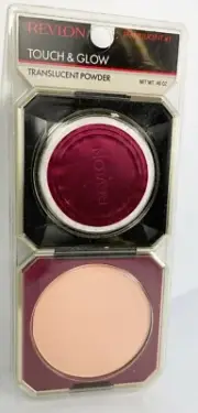 New REVLON TOUCH & GLOW TRANSLUCENT POWDER - Translucent #1 **SUPER RARE!