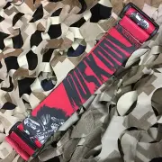 NEW KM Paintball Universal Mask Goggle Strap - 09 Nicky Cubas Thor Red