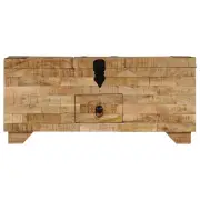 "Coffee Table Solid Mango Wood 31.5""x15.7""x13"