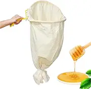 Bee Catcher Net - Canvas Bag, Telescopic Pole Feature | Lightweight Swarm Trap with Lockable Base, Portable Recruit Cage for Outdoor Collection and Efficient Beekeeping Field Gathering