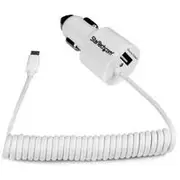 StarTech Dual Tablet Car Charger, 2 port Micro USB & USB, 21W / 4.2A - USBUB2PCARW