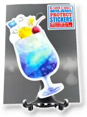 Astronaut Sticker Cute Baby Penguin Soda Float Quirky Fun Japan B-Side Label