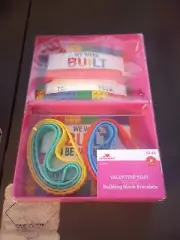 Valentine's Day Party Favors Building Blocks Bracelets