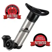 Jeeves Wine Preserver - Wine Saver Vacuum Pump and 2 Stoppers