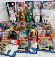 Rare Brand New Beanie Babies Lot Of 17 & 6 W/Tags Not In Box