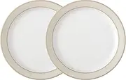 Denby 16048803 Linen 2 Piece Small Plate Set