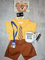 Build a Bear NEW - THE OFFICE Mug and Dwight Shrute Outfit - US Exclusive