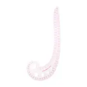 Styling Sewing French Curve Ruler 30x10.5cm Clear Sewing Pattern Making