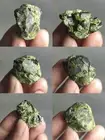 Natural Small 6 PCs Lot Of Nice Sizes Green Demantoid Garnet Crystals, 145g