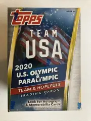 2020 TOPPS Team USA Olympic and Paralympic Blaster Box. Autos? Memorabilia?