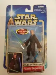 Star Wars Attack of the Clones, Anakin Skywalker with Secret Battle Feature!