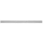 37 In. Bathroom Vanity Backsplashe Flat Edge Cultured Marble Silver Ash Finish