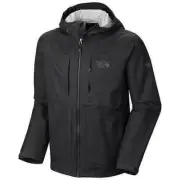 Mountain Hardwear Mens Plasmic Downtown Waterproof Jacket, Small - Green