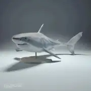 90mm resin figures model great white shark unassembled Unpainted