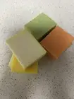 10 Pure Vegetable Oil Based Soap Bars Mixed Eucalyptus Orange Crush New S6