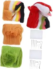 PLAFOPE 2 Sets Adorable Felting Kit DIY Dog Craft Kit with Wool Accessories for Beginners for Crafts Includes for Fun Needle Felting Projects