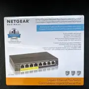 NETGEAR ProSafe 8-Port Ethernet Plus Switch W/4 Port POE GS108PE-300NAS