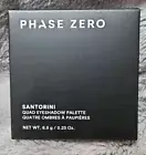 NEW Phase Zero Quad Eyeshadow Palette SANTORINI 6.5g Matted and Shimmer Shades