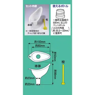 日本製 to-plan 尿尿神器 小便器 便攜式廁所 頻尿對策 女生站立 免蹲 車上尿尿 車上廁所 車用尿壺 塞車 尿壺 地震包【小福部屋】