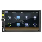 Double 2DIN Car Radio Touch Screen MP5 Player 7in BT For CarPlay Android Auto