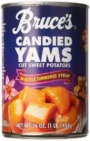 Bruce's Yams Candied Cut Sweet Potatoes In Kettle Simmered Syrup, 16 Oz