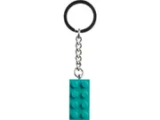 [LEGO] Bright Bluish Green 2x4 Stud Key Chain