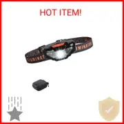 COSOOS Mini LED Headlamp Flashlight with Carrying Case, 1.6oz Lightweight Small