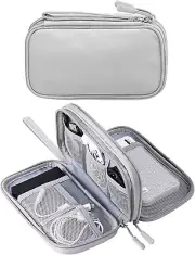 Double Layer Digital Accessory Storage Bag, Electronic Cable Organizer Bag, M...