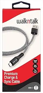 Premium Charge & Sync Cable, Lightning connector cable – Black, USB-C USB Power Source