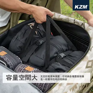 KZM KAZMI 軍事風附輪帳篷收納袋 收納包 裝備袋 帳篷收納 滾輪收納包