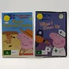 2 X Peppa Pig DVDs- When I Grow Up & Peppa's Australian Holiday & Other Stories