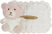 Plush Bear Car Tissue Box | Creative Bear Car Paper Towel Holder - Cartoon Plush Bear Tissue Box, Cute Bear Napkin Holder Tissue Dispenser for Car