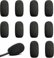 YunYiYi Protective Microphone Foam Cover Pop Filter Replacement Compatible with VXI BlueParrott B250 B350 B450 B550 C400 S450 B650 XT Noise canceling Headset Mic Foam Cover Asseccories-10 Pack