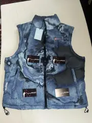 Drake NOCTA Opal Tempest Puffer Vest Subscriber Exclusive Blue Ocean