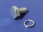 Triumph T20B Bantam Cub F929 Exhaust Pipe Bracket Bolt & Washer '