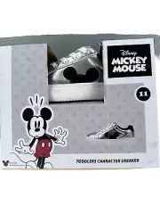 Disney Mickey and Friends Unisex Character Sneakers Toddler Sz 11 Mickey Ears
