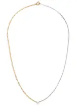 Yvonne Leon Collier Solitaire 18kt Gold Necklace - One Size One Size